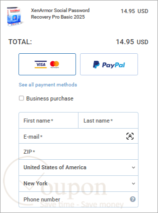Xenarmor Social Password Recovery Pro Coupon Code