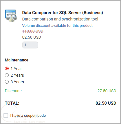 Data Comparer For Sql Server Coupon Code
