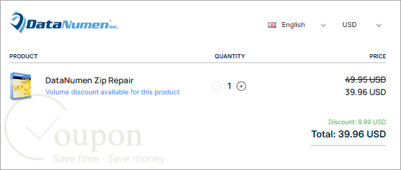 Datanumen Zip Repair Coupon Code