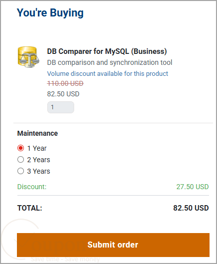 Db Comparer For Mysql Promo Code