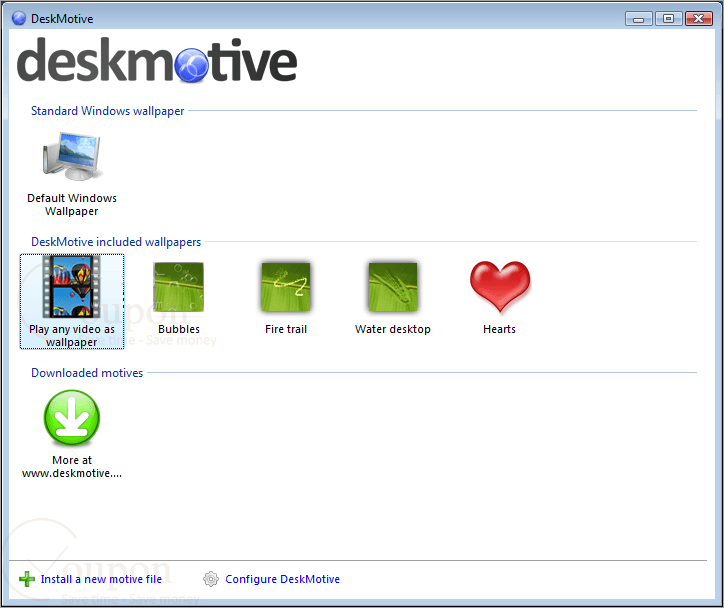 Deskmotive Screenshot