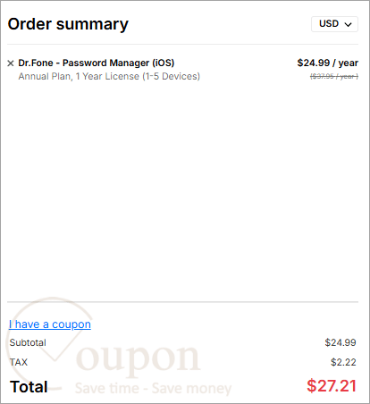 Dr Fone Password Manager Coupon Code