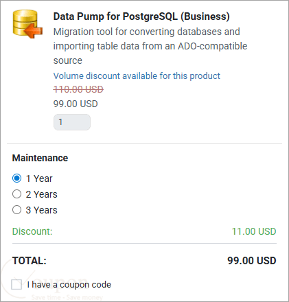 Ems Data Pump For Postgresql Coupon Code