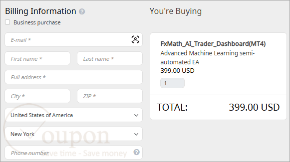 Fxmath Ai Trader Dashboard Coupon Code
