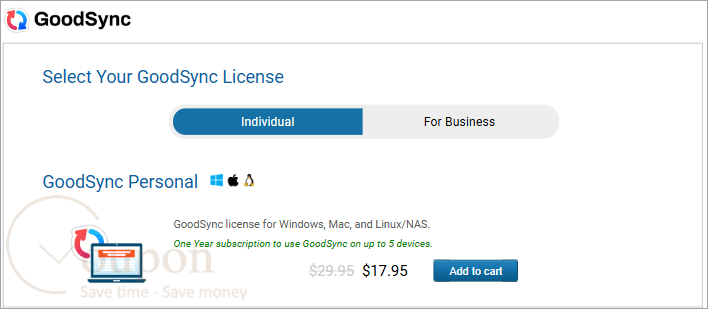 Goodsync Coupon Code