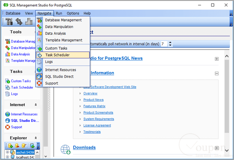 Sql Management Studio For Postgresql Screenshot