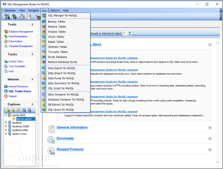 Sql Manager For Interbase Firebird Screenshot