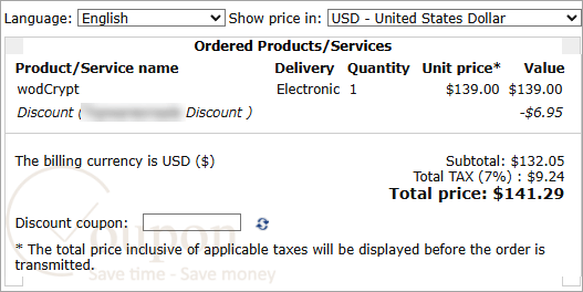 Weonlydo Wodcrypt Coupon Code