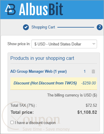Ad Group Manager Web Coupon Code
