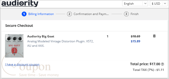 Audiority Big Goat Coupon Code