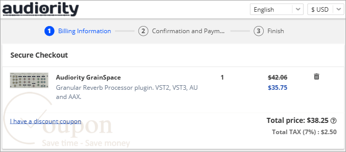 Audiority Grainspace Coupon Code