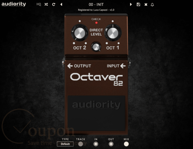 Audiority Octaver 82 Screenshot