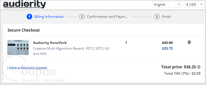 Audiority Xenoverb Coupon Code
