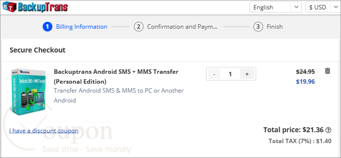Backuptrans Android Sms Mms Transfer Coupon Code