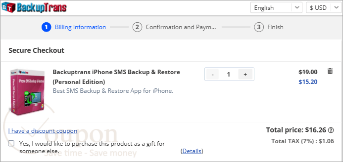 Backuptrans Iphone Sms Backup Restore Coupon Code