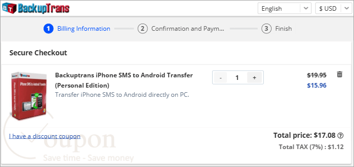 Backuptrans Iphone Sms To Android Transfer Coupon Code