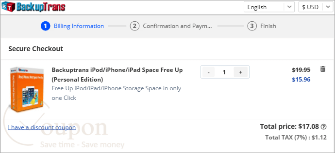 Backuptrans Ipod Iphone Ipad Space Free Up Coupon Code
