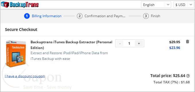 Backuptrans Itunes Backup Extractor Coupon Code
