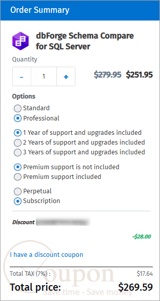 Dbforge Schema Compare For Sql Server Coupon