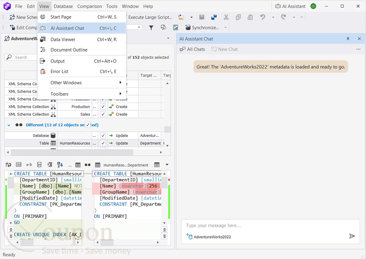 Dbforge Schema Compare For Sql Server Screenshot