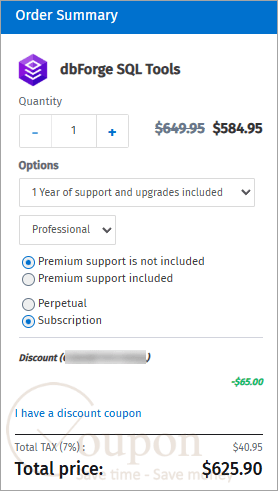 Devart Dbforge Sql Tools Coupon Code