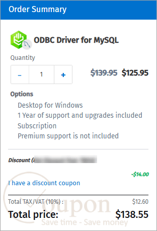 Devart Odbc Driver For Mysql Coupon Code