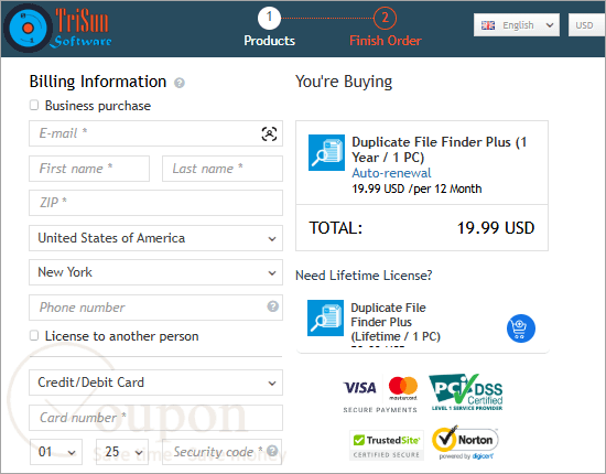 Duplicate File Finder Plus Coupon Code