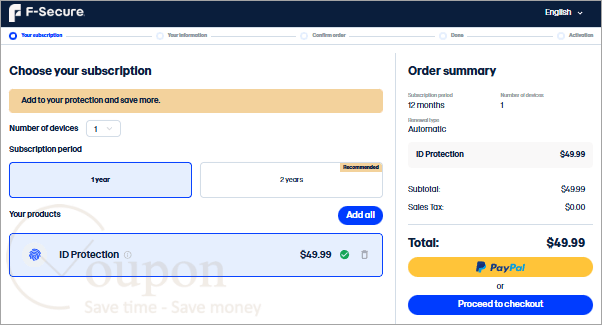 F Secure Id Protection Coupon Code