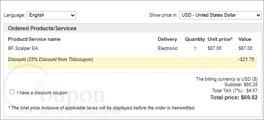 Fxautomater Bf Scalper Ea Coupon Code