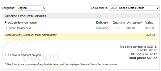 Fxautomater Bf Smart Scalper Ea Coupon Code