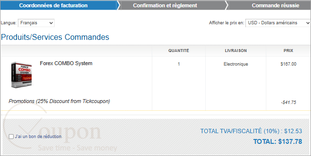 Fxautomater Forex Combo System Coupon Code