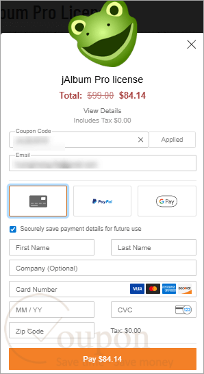 Jalbum Coupon Code