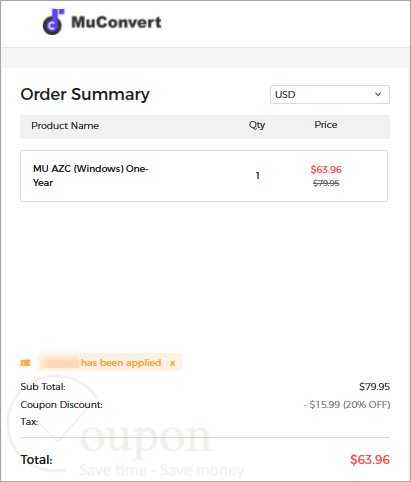Muconvert Amazon Music Converter Coupon Code