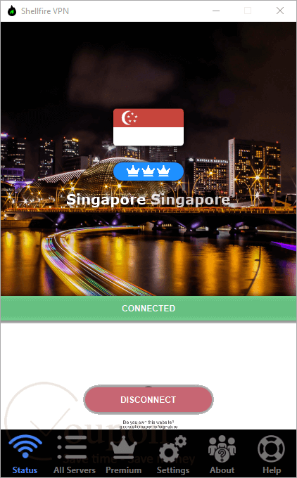 Shellfire Vpn Screenshot