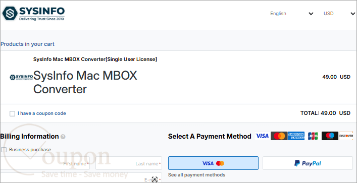 Sysinfo Mac Mbox Converter Coupon Code