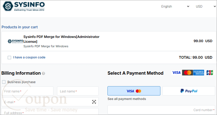 Sysinfo Pdf Merge Coupon Code