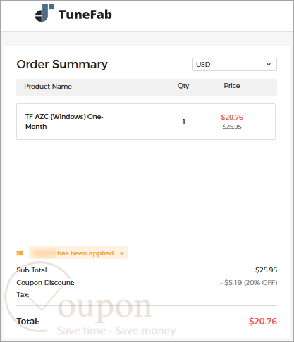 Tunefab Amazon Music Converter Coupon Code