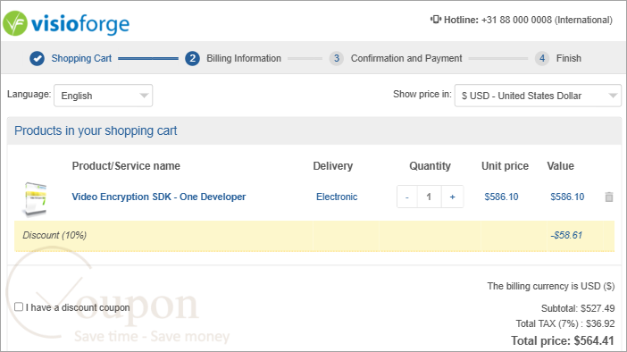 Video Encryption Sdk Coupon Code