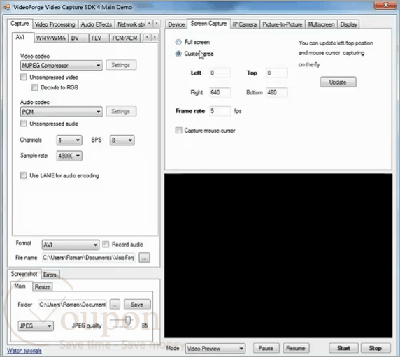 Visioforge Video Capture Sdk Net Screenshot