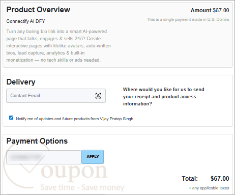 Connectify Ai Coupon Code