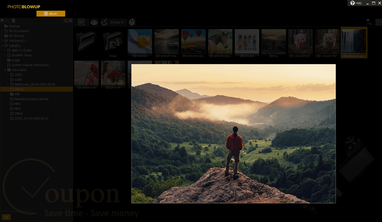 Engelmann Photo Blowup Screenshots