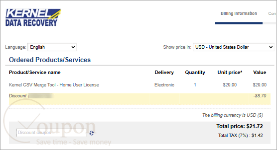 Kernel Csv Merge Tool Coupon Code