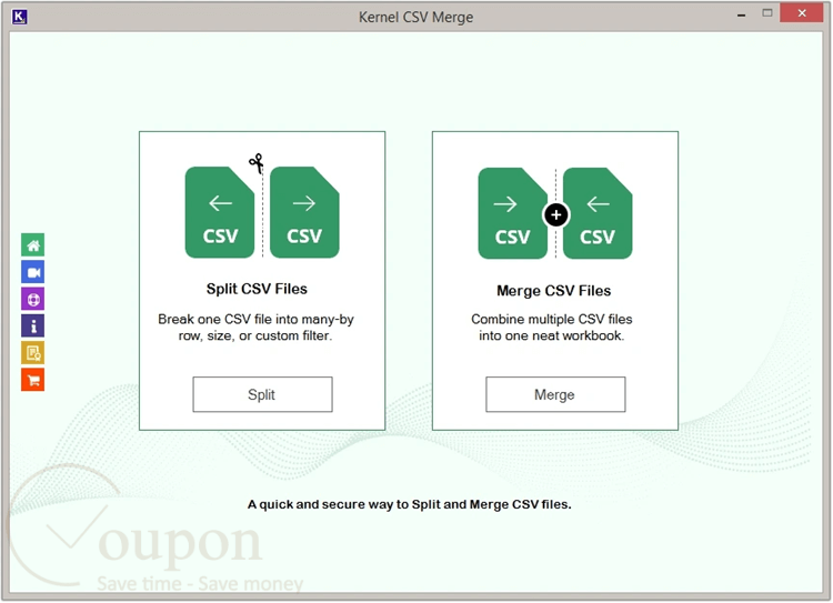 Kernel Csv Merge Tool Screenshot