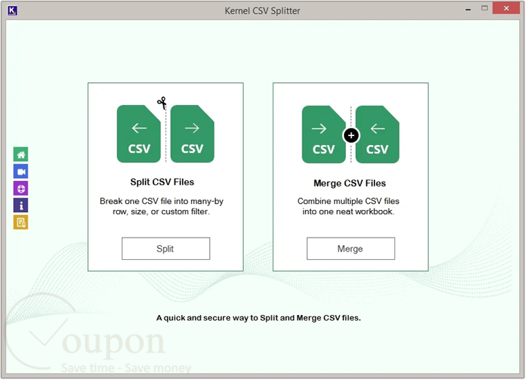 Kernel Csv Splitter Screenshot