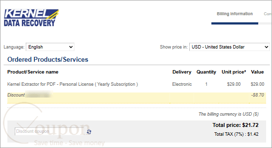 Kernel Extractor For Pdf Coupon Code