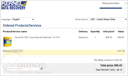 Kernel For Nsf Local Security Removal Coupon Code