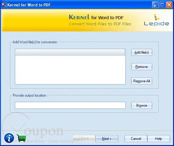 Kernel For Word To Pdf Screenshot