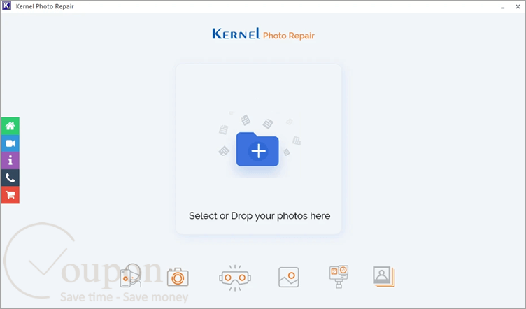 Kernel Photo Repair Screenshot