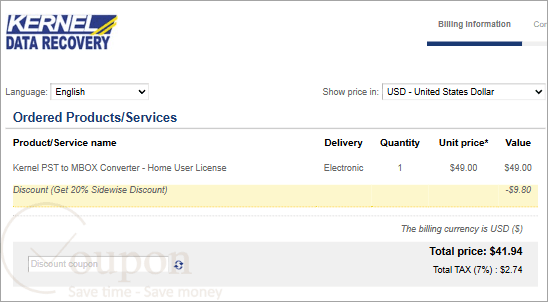 Kernel Pst To Mbox Converter Coupon Code