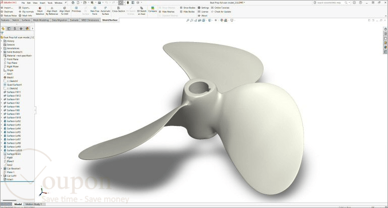 Mesh2Surface Screenshot